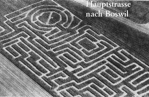 Nordhälfte des Labyrinths