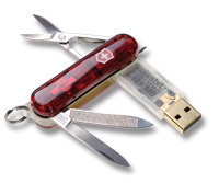 Victorinox mit Datenspeicher