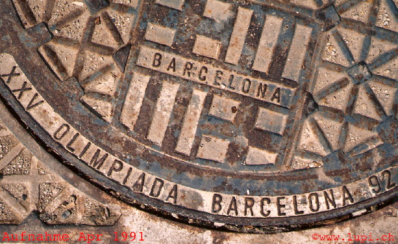 Toledeckel Barcelona XXV. Olympiada 92