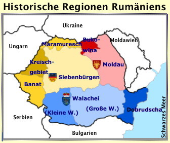Rumänien historisch